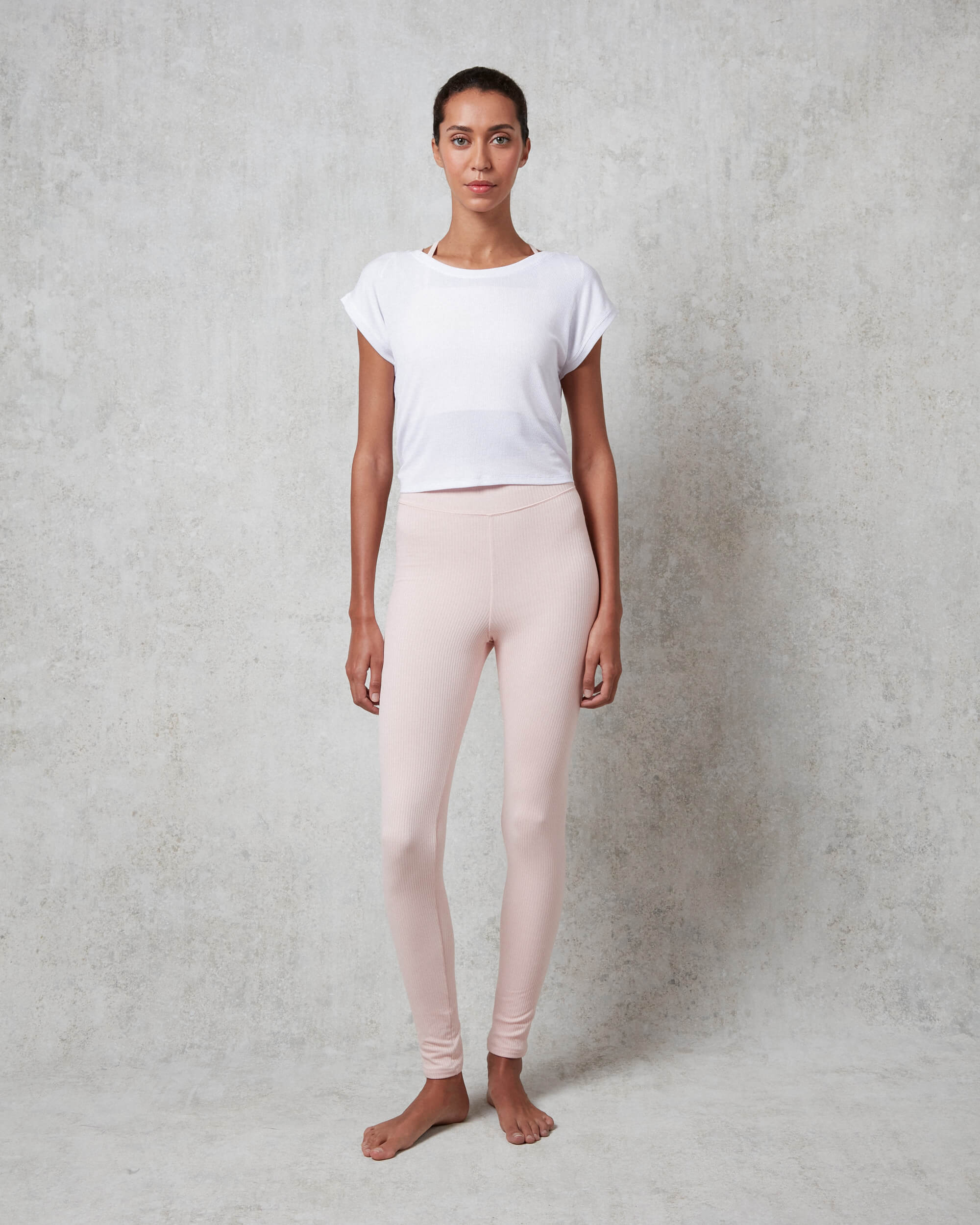 Legging en côtes