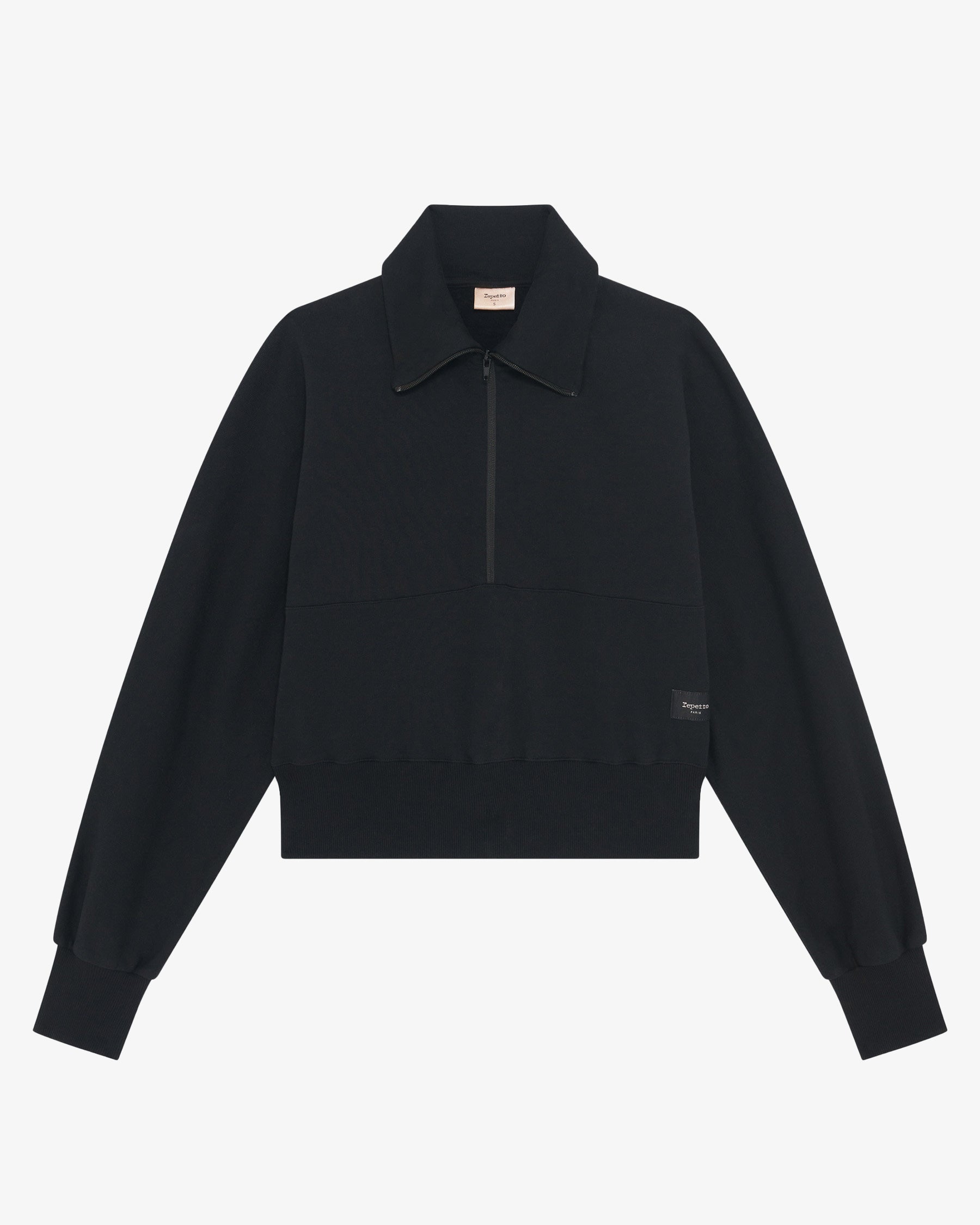 Sweatshirt à col montant