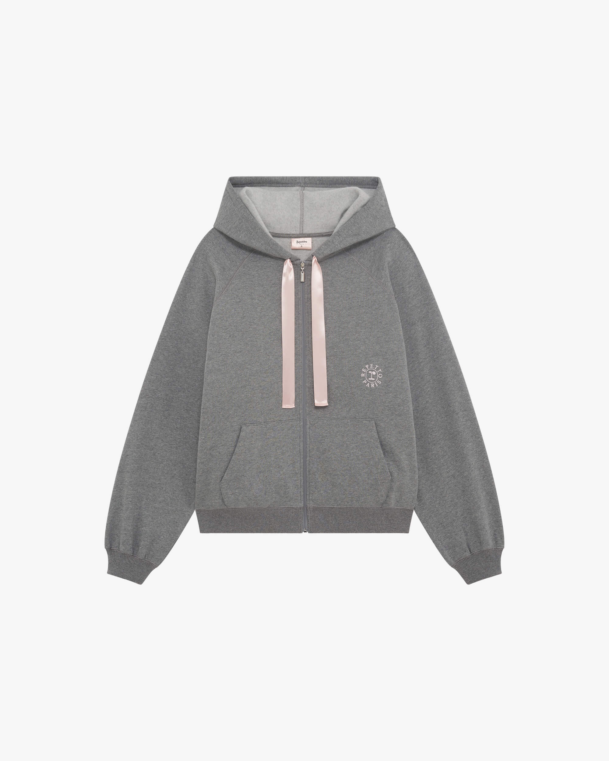Sweat zippé capuche