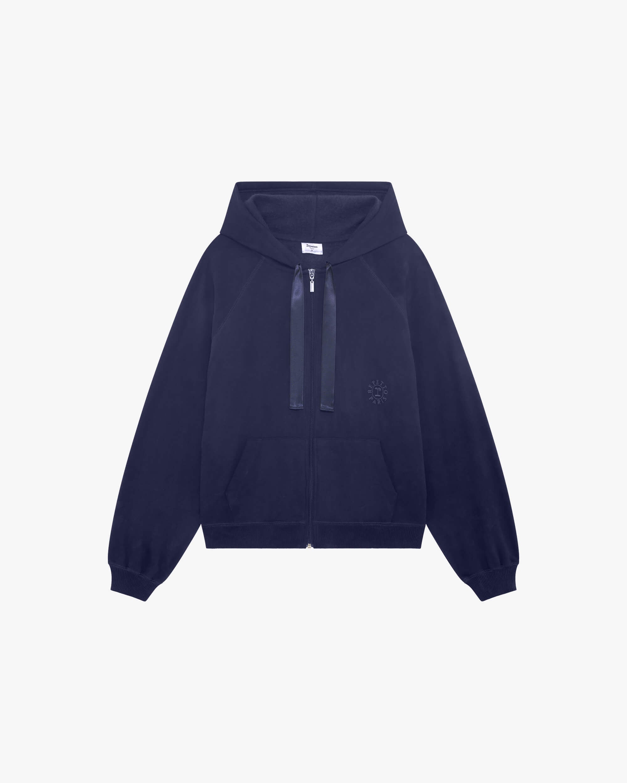 Sweat zippé capuche