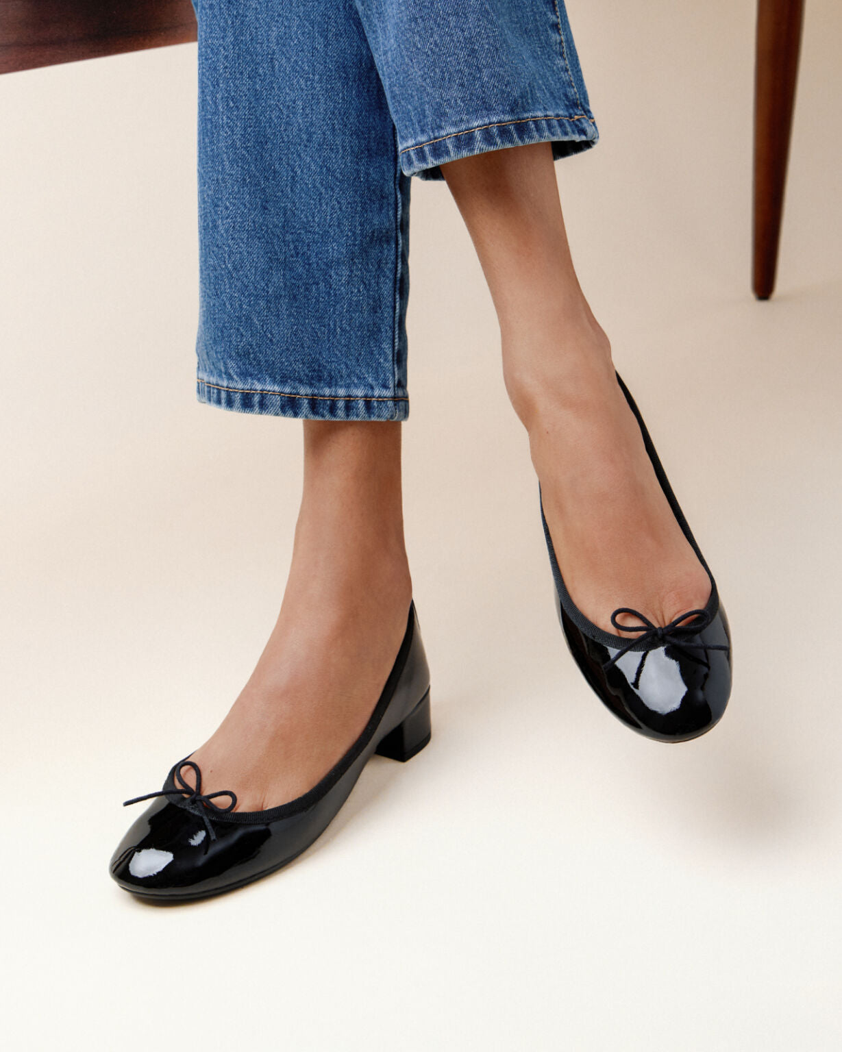 Ballerines Camille - semelle gomme