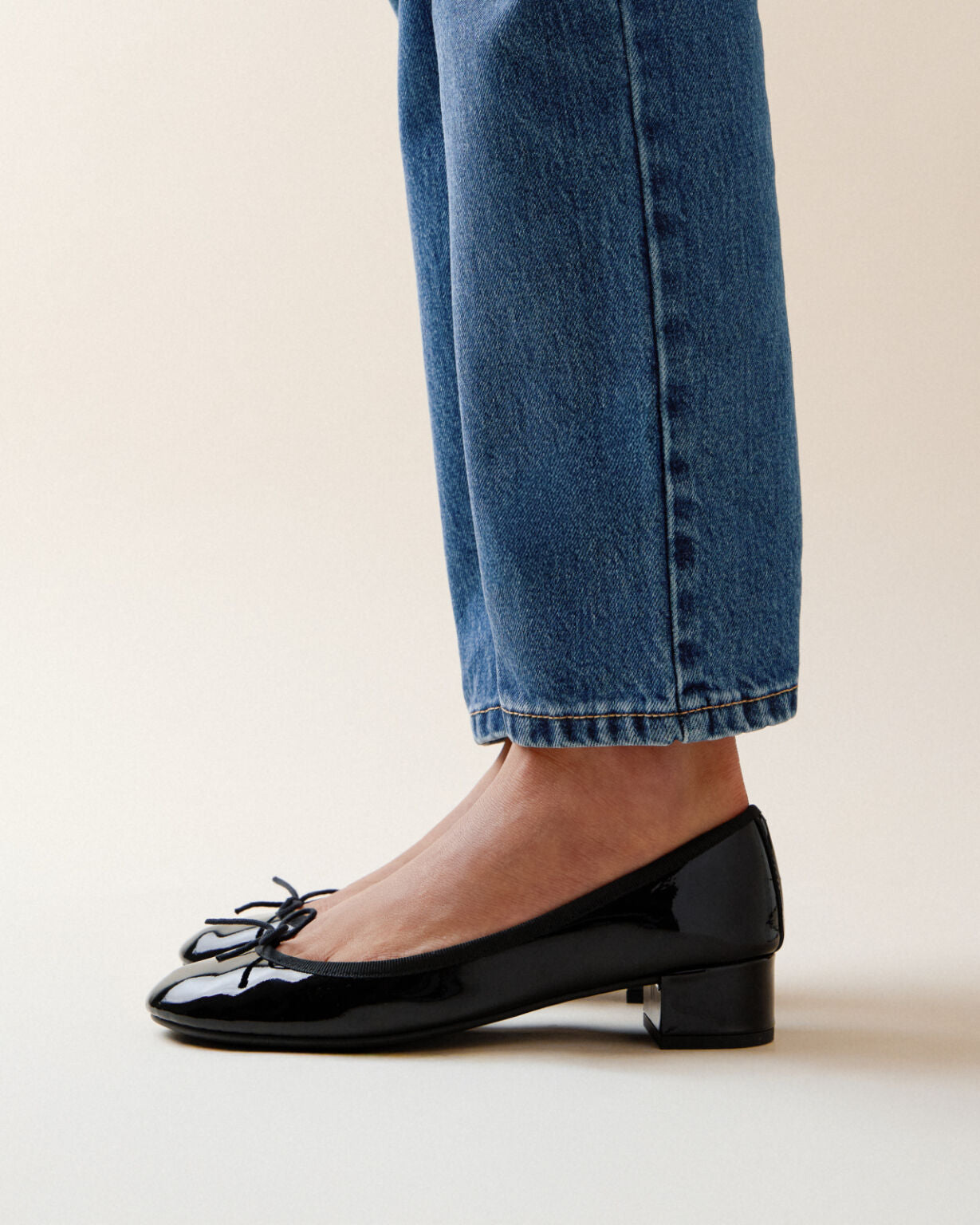 Ballerines Camille - semelle gomme