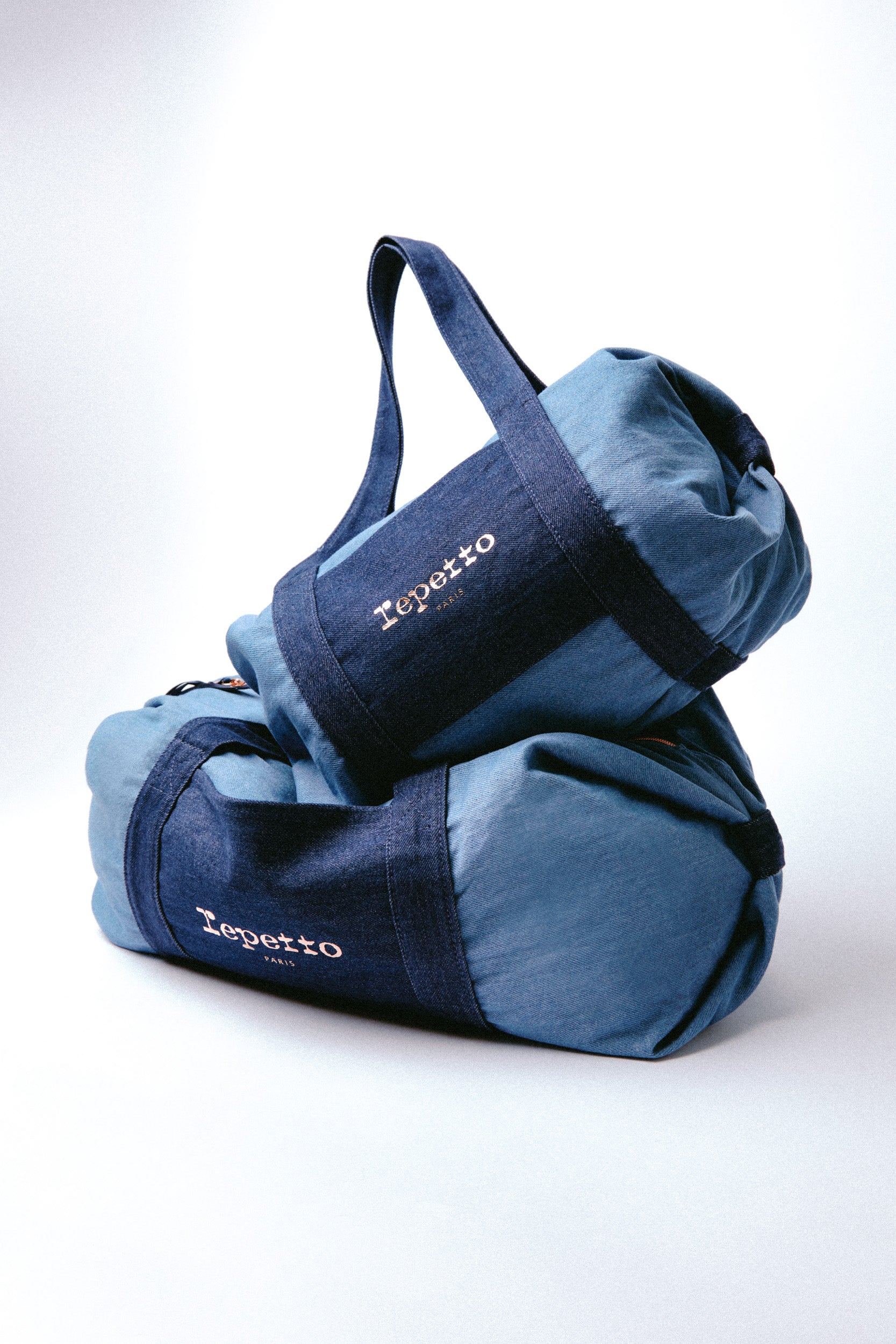 Sac polochon en coton large